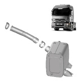Escapamento Para Caminhão Mercedes Actros 4,5 Polegadas