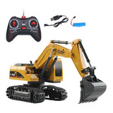 Escavadeira De Controle Remoto E Máquina Escavadora De Metal
