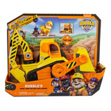 Escavadeira Deluxe Do Rubble Com Luz E Som - Patrulha Canina