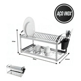 Escorredor De Louça Aço Inox 20