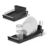 Escorredor De Louça Inox Pratos Bandeja Retrátil Compacto 