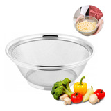 Escorredor De Macarrão Massas Arroz Salada Multiuso Inox 