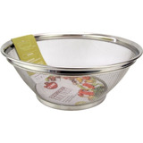 Escorredor Multiuso Inox Macarrao Fruta Legume Verdura 25 Cm