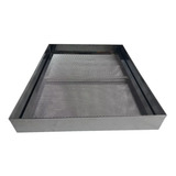 Escorredor P/ Batatas Fritas Inox 30x50x3cm Pastel Salgados