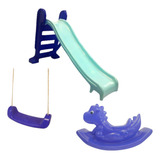 Escorregador Balanço Gangorra Infantil Parquinho Infantil