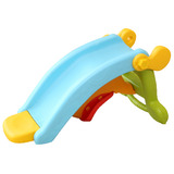 Escorregador E Gangorra Infantil 2 Em 1 Importway Cor Colorido