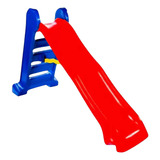 Escorregador Infantil Grande - Azul E Vermelho - Natalplast