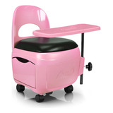 Escova Cadeira Rosa Cirandinha Manicure Pedicure