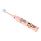 Escova De Dente Infantil Elétrica Rosa