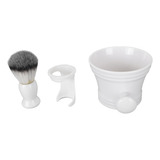 Escova De Limpeza De Espuma Para Barba, Conjunto Masculino,