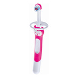  Escova Dental Bebê Mam Training Brush +5m Rosa