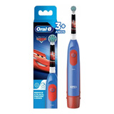 Escova Dental Elétrica Oral-b Carros Com 2 Pilhas Aa
