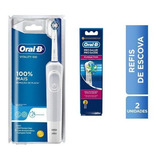 Escova Dental Eletrica Oral-b Vitality 110v + 2 Refil+frete