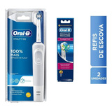 Escova Dental Eletrica Oral-b Vitality+2 Refil-110v-frete Gr