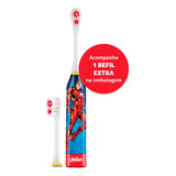Escova Dental Infantil Elétrica Kids Marvel Multilaser