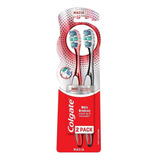 Escova Dental Macia Colgate Luminous White 360° 2 Unidades