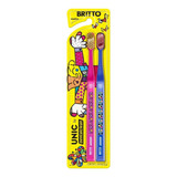 Escova Dental Macia Dentalclean Romero Britto 2 Unidades