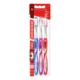 Escova Dental Média Dental Clean Classic 3 Unidades Promoção