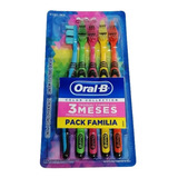 Escova Dental Oral-b Color Collection Pack Com 5 Unidades