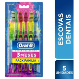 Escova Dental Oral-b Color Collection Pack Familiar