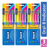 Escova Dental Oral-b Indicator Color Familia N° 35 C/3 Pack