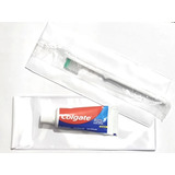 Escova Dental Simples + Creme Dental Colgate Mini Kit C/ 10