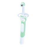 Escova Dental Training Brush Azul Mam 5m+ C/ Trava Proteção