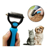 Escova Desembolador Pelos Longo Pet Cão Gato Nao Machuca 