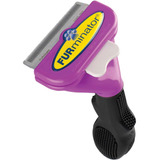 Escova Furminator Rasqueadeira Gatos Pelos Curtos Cor Roxo