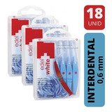 Escova Interdental Edel White Azul Kit