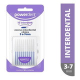 Escova Interdental Powerdent Conica 3 A 7mm 10 Unidades 1240