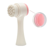 Escova Limpeza Facial 2 Em 1 Massageador Esponja Skin Care 