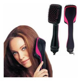 Escova Pente Secadora Profissional 3 Em 1 Seca Modela Cabelo