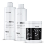 Escova Progressiva Madamelis Kit Ultimate E Mask Pro 1kg