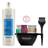 Escova Progressiva Orgânica Sem Formol Prohall 1lt + Kit