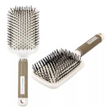 Escova Raquete Almofadada Para Pentear O Cabelo Profissional