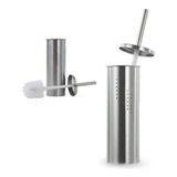 Escova Sanitária Vaso Limpeza Higienização Em Aço Inox
