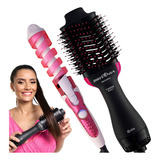 Escova Secadora Alisa Britania 1200w E Modelador + Brinde