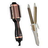 Escova Secadora Gama Italy 4 Em 1 1300w Modelador Prancha