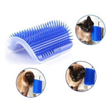 Escova Tira Pelos Pet Parede Gatos Com Catnip Massagem Pet