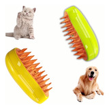 Escova Vapor Tira Pelo Pet Recarregável Usb Cão Gato