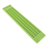 Escrita Em Braille E Ardósia Em Plástico Portátil De 4 Linha