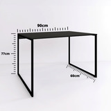 Escrivaninha Mesa 90cm X 60cm Estudo Home Office Retrro