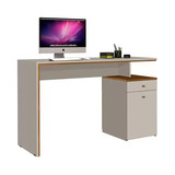 Escrivaninha Mesa Escritório 1 Porta E 1 Gaveta Office