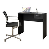 Escrivaninha Notável Móveis Mesa Office Nt 2000 Mdp De 900mm X 780mm X 400mm Preto