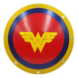 Escudo De 45cm Da Mulher Maravilha (alças De Nylon)