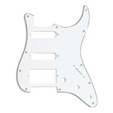 Escudo Guitarra Stratocaster Hss Branco 