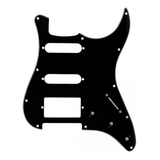 Escudo Guitarra Stratocaster Preto Hss 1