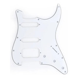 Escudo Ronsani Stratocaster Hss Branco Solido Profissional