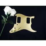 Escudo Strato Am Std Hh Floyd Rose Espelho Dourado